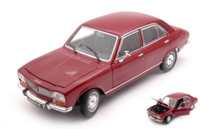Immagine di PEUGEOT 504 1975 BORDEAUX 1:24
