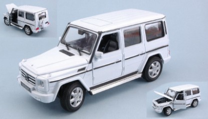 Immagine di MERCEDES G-CLASS WHITE 1:24-27