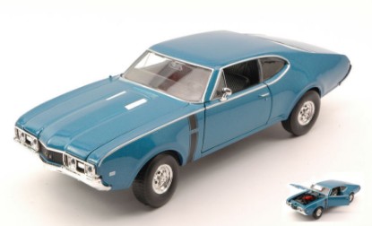 Immagine di OLDSMOBILE 442 1968 BLUE METALLIC 1:24