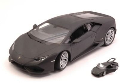 Immagine di LAMBORGHINI HURACAN LP 610-4 MATT BLACK 1:24