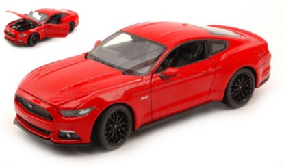 Immagine di FORD MUSTANG GT 2015 RED 1:24-27