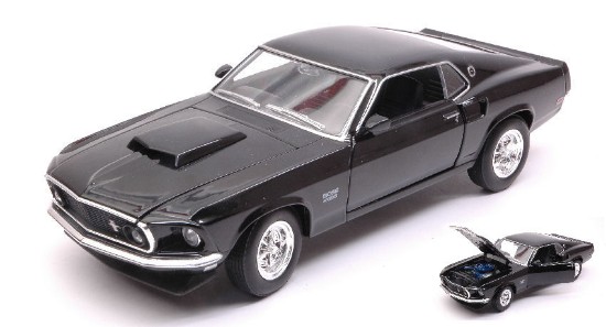 Immagine di FORD MUSTANG BOSS 429 1969 BLACK 1:24-27
