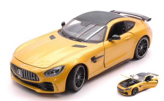 Immagine di MERCEDES AMG GT R METALLIC YELLOW 1:24-27