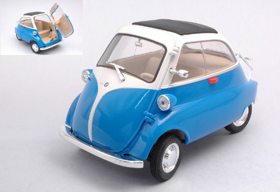 Immagine di BMW ISETTA 250 BLUE/WHITE 1:18
