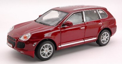 Immagine di PORSCHE CAYENNE TURBO 2002 RED 1:24