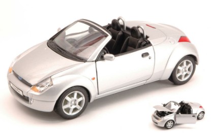 Immagine di FORD KA 2003 CONVERTIBLE SILVER 1:24