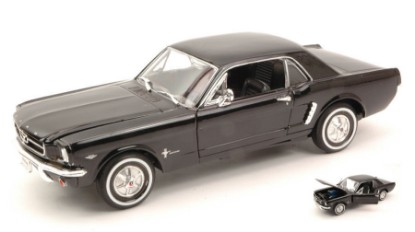 Immagine di FORD MUSTANG COUPE  1964 BLACK 1:24