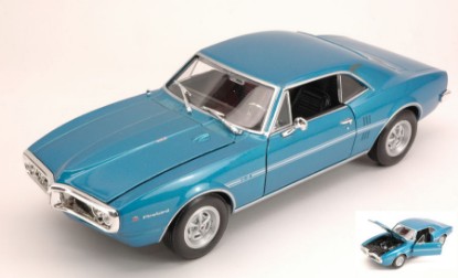 Immagine di PONTIAC FIREBIRD 1967 BLUE 1:24