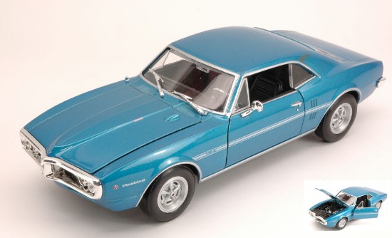 Immagine di PONTIAC FIREBIRD 1967 BLUE 1:24