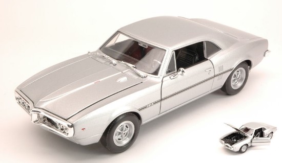 Immagine di PONTIAC FIREBIRD 1967 SILVER 1:24