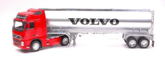 Immagine di VOLVO FH12 OIL TANKER RED/SILVER 1:32