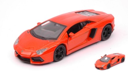 Immagine di LAMBORGHINI AVENTADOR LP700-4 ORANGE cm 11