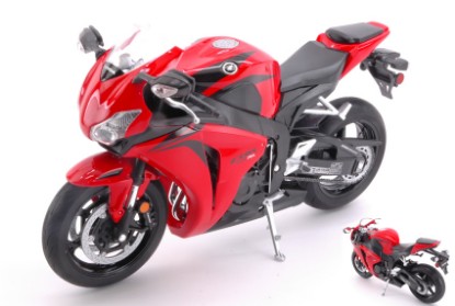 Immagine di HONDA CBR 1000RR 2009 RED/BLACK 1:10