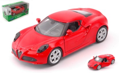 Immagine di ALFA ROMEO 4C RED SCALA 1:34-39 cm 11