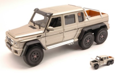 Immagine di MERCEDES AMG G63 6x6 2014 METALLIC BEIGE 1:24-27