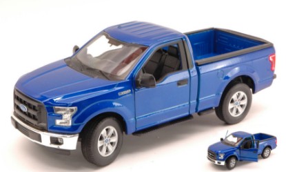 Immagine di FORD F-150 REGULAR CAB PICK UP 2015 METALLIC BLUE 1:24-27