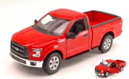 Immagine di FORD F-150 REGULAR CAB PICK UP 2015 RED 1:24