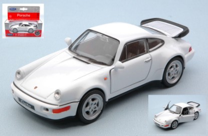 Immagine di PORSCHE 964 TURBO WHITE cm 11