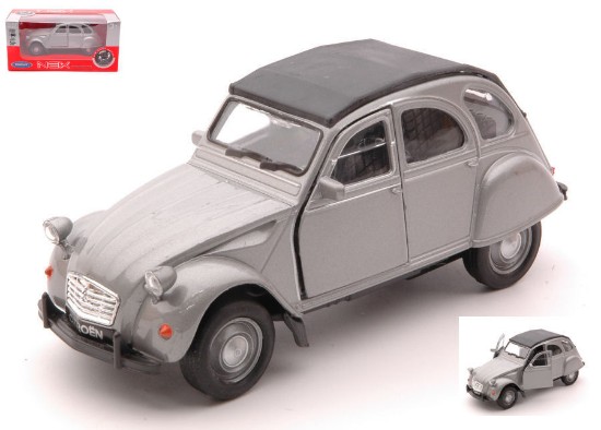 Immagine di CITROEN 2 CV SOFT TOP GREY METAL cm 11