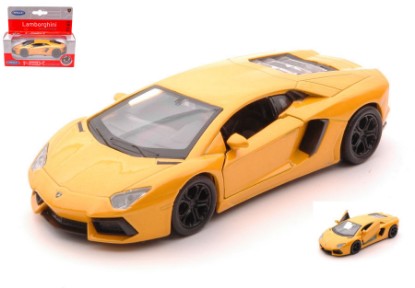 Immagine di LAMBORGHINI AVENTADOR LP700-4 YELLOW cm 11