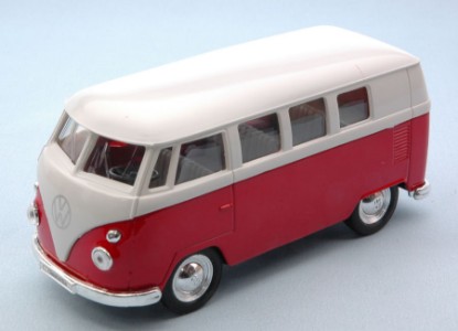 Immagine di VW T1 BUS 1963 RED/WHITE cm 11