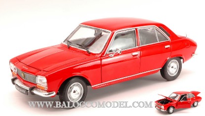Immagine di PEUGEOT 504 1974 RED 1:18