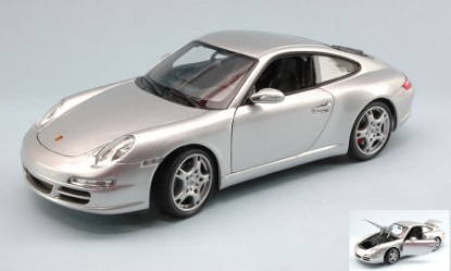 Immagine di PORSCHE 911 (997) CARRERA S COUPE  2006 SILVER 1:18