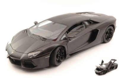 Immagine di LAMBORGHINI AVENTADOR LP700-4 2011 MATT BLACK 1:18