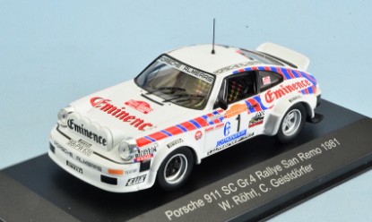 Immagine di PORSCHE 911 SC Gr.4 N.1 RALLY SAN REMO 1981 W.ROHRL-C.GEISTDORFER 1:43