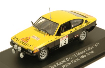 Immagine di OPEL KADETT C GT/E N.13 MINTEX RALLY 1977 W.ROHRL-M.BROAD 1:43