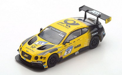 Immagine di BENTLEY CONTINENTAL GT3 N.37 24 H NURBURGR.2017 BRUCK-MENZEL-VERD. 1:64