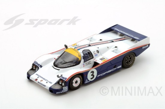 Immagine di PORSCHE 956 N.3 WINNER LM 1983 HOLBERT-HAYWOOD-SCHUPPAN 1:64