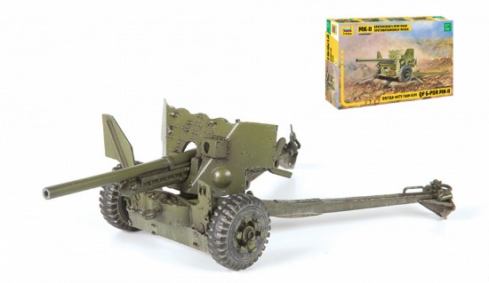 Immagine di BRITISH ANTI TANK GUN QF 6 PDR MK II KIT 1:35