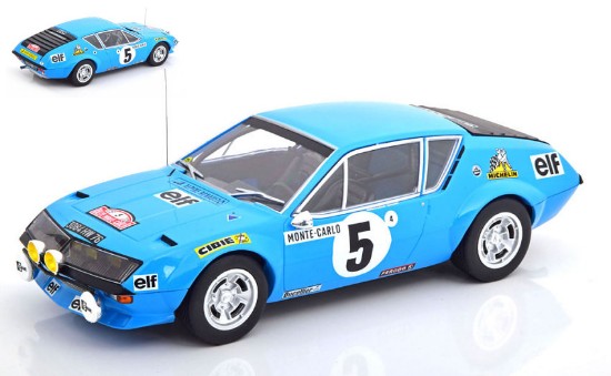 Immagine di ALPINE RENAULT A 310 N.5 ACCIDENT MONTE CARLO 1975 J.THERIER-VIAL 1:18
