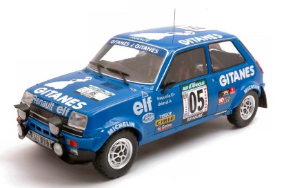 Immagine di RENAULT 5 ALPINE N.5 RALLY BANDAMA 1978
FREQUELIN-DELAVAL 1:18
