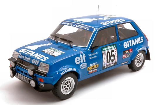 Immagine di RENAULT 5 ALPINE N.5 RALLY BANDAMA 1978
FREQUELIN-DELAVAL 1:18

