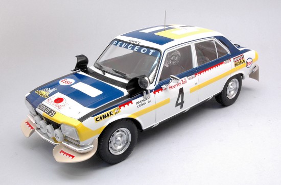 Immagine di PEUGEOT 504 TI N.4 RALLY MAROKKO 1975 MAKINEN-LIDDON 1:18
