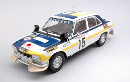 Immagine di PEUGEOT 504 TI N.15 RALLY MAROKKO 1975 CONSTEN-FLOCON 1:18
