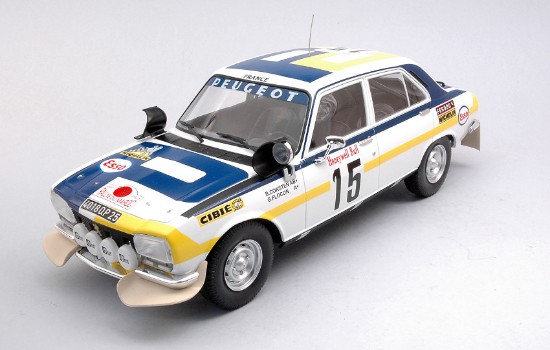 Immagine di PEUGEOT 504 TI N.15 RALLY MAROKKO 1975 CONSTEN-FLOCON 1:18
