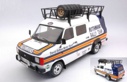 Immagine di FORD TRANSIT MK II ROTHMANS WITH ROOF ACCESORIES 1:18
