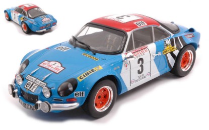 Immagine di ALPINE RENAULT A110 N.3 TOUR DE CORSE 1973
DARNICHE/MAHE 1:18
