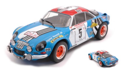 Immagine di ALPINE RENAULT A110 N.5 TOUR DE CORSE 1973
PIOT-DE ALEXANDRIS 1:18
