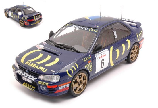 Immagine di SUBARU IMPREZA 555 N.6 RALLY CATALUNYA 1995 LIATTI-ALESSANDRINI 1:18
