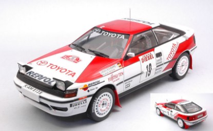 Immagine di TOYOTA CELICA GT-FOUR ST165 N.19 RALLY SAN REMO1990 SCHWARZ-WICHA 1:18
