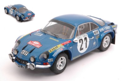 Immagine di ALPINE RENAULT A110 N.21 RALLY MONTE CARLO 1973 NICOLAS-VIAL 1:24
