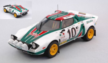 Immagine di LANCIA STRATOS HF N.10 RALLY MONTE CARLO 1976 MUNARI-MAIGA 1:24
