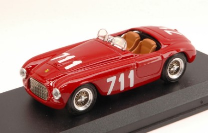 Immagine di FERRARI 166 MM SPYDER N.711 4th MM 1950 BRACCO-MAGLIOLI 1:43