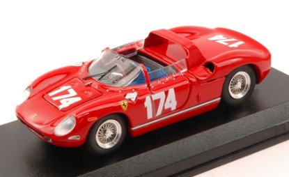 Immagine di FERRARI 250 P N.174 INCIDENTE SURTEES T.FLORIO 1963 SURTEES-PARKES 1:43