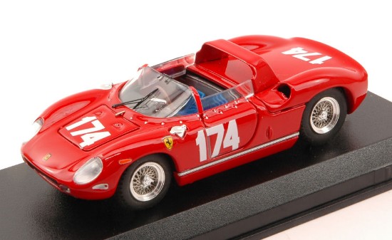 Immagine di FERRARI 250 P N.174 INCIDENTE SURTEES T.FLORIO 1963 SURTEES-PARKES 1:43