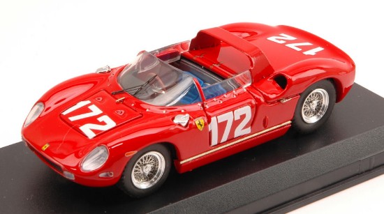 Immagine di FERRARI 250 P N.172 TARGA FLORIO 1963 SCARFIOTTI-MAIRESSE 1:43